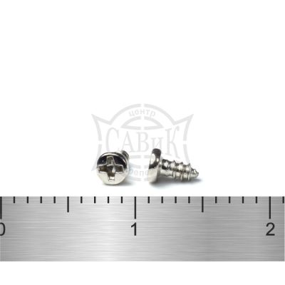 Шуруп GB 845 HC п/сф ЦИНК микро острый 1,0х5 (1)