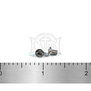 ВИНТЫ С ПЛОСКОЙ ЦИЛИНДРИЧЕСКОЙ ШЛЯПОЙ МИКРО