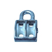 БЛОКИ ДВОЙНЫЕ С НЕЙЛОНОВЫМ КОЛЕСОМ