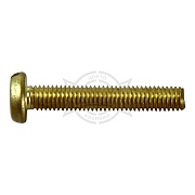 ВИНТЫ DIN84 ЦИЛИНДРИЧЕСКАЯ ГОЛОВКА ЛАТУННЫЕ