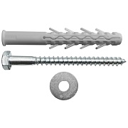 КОМПЛЕКТ ДЮБЕЛИ РАСПОРНЫЕ РАМНЫЕ "САВиК" (ГЛУХАРЬ + ШАЙБА)