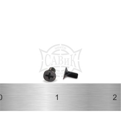 Винт GB 819.2 потай Zn микро 1,2х0.25х1